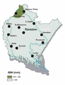czerwcu również określono obszary zagrożone suszą w województwie i były to obszary powiatów stalowowolskiego (gm. Stalowa Wola, gm. Radomyśl nad Sanem, gm.