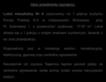 A w miejscowości Warszawa przy Pl.