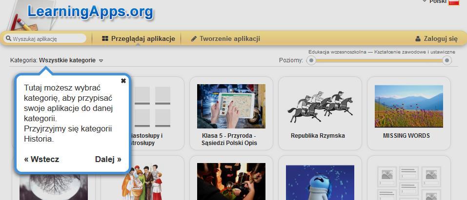 przypisać swoje aplikacje do