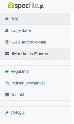 Strona 31 Aby rozpocząć 14 dniowy okres próbny użyj odpowiedniego przycisku w panelu użytkownika.