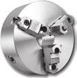 UWYTY TOKRSKI SMONTRUJĄ SPIRLN Uchwyt samocentrujący spiralny szczękowy, stalowy, szczęki dzielone Self centering jaw spiral lathe chuck, steel, twopiece jaws, SelbstZentrierfutter acken rehutter