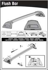 CONENS INHAL CONENIDO CONENU INNHOLD CONEÚDO СОДЕРЖАНИЕ CONENUI CONENUO ZAWAROŚĆ REŚĆ OBSAH OBSAH OBSAH OBSAH INHOUD INHOUD INNEHÅLL INNEHÅLL M6 x 60 FLUSH BAR (F) HROUGH BAR () HEAVY DUY
