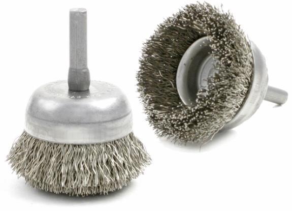 9 BMC-30 76,2 3 6,4 BMF-14 38,1 1-1/2 BMF-16 44,8 1-3/4 BMF-20 50,8 2 / BMF-25 63,5 2-1/2 BMF-30 76,2 3 Drut stalowy - Drut ze stali nierdzewnej BMF BMC SZCZOTKI W KSZTAŁCIE PĘDZELKA