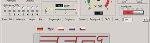 .Vs Io Prąd elektrozaworów 4,5A LPG Iinj Prąd wtryskiwaczy 4,5A I_st-by Prąd spoczynkowy 0,048 A Is Prąd w stanie 0.