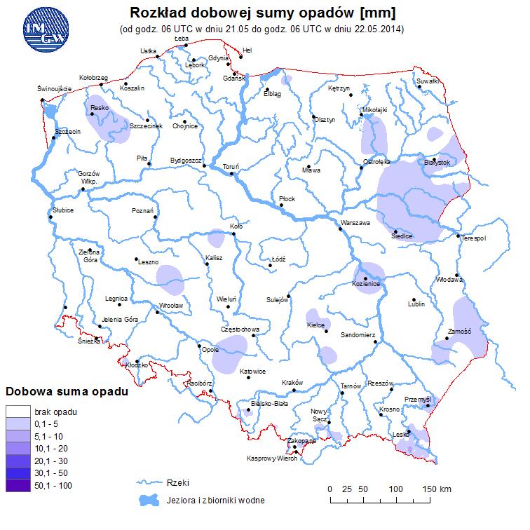 PIB Stan wody na głównych