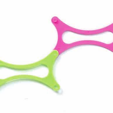 Each Klixi Mixi has pegs and holes you can use to