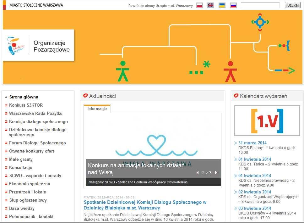 8. projekt uchwały Rady m.st. Warszawy w sprawie przyjęcia projektu programu współpracy m.st. Warszawy w 2014 roku z organizacjami pozarządowymi i podmiotami, o których mowa w art. 3 ust.