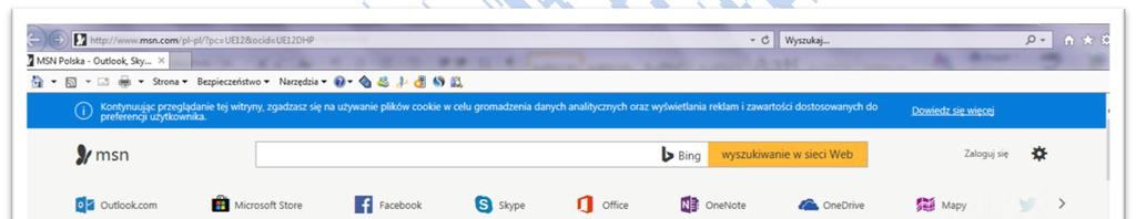Niemniej jednak układ wszystkich przeglądarek jest na tyle podobny, że jeśli nauczymy się jednej z nich, z pewnością poradzimy sobie z pozostałymi.
