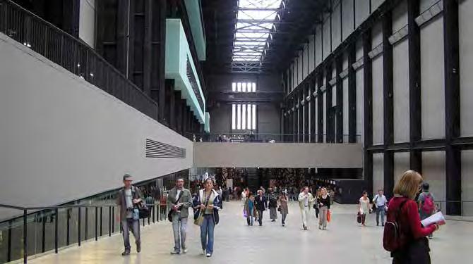 View from the River Thames and a new footbridge across the river connecting Tate Modern with the northern part of London (Photo by Shaun Jones, source: the Internet) Il. 1.