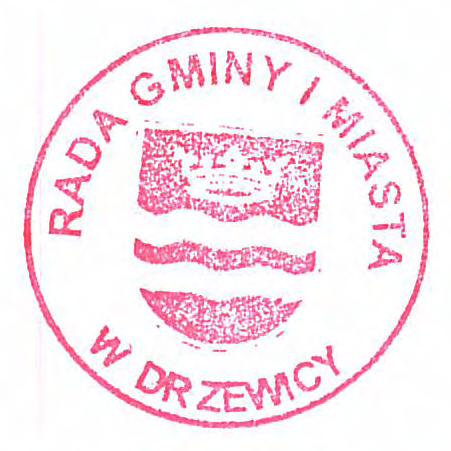 ogłoszeń Urzędu Gminy i Miasta w Drzewicy i na terenie dworca autobusowego.