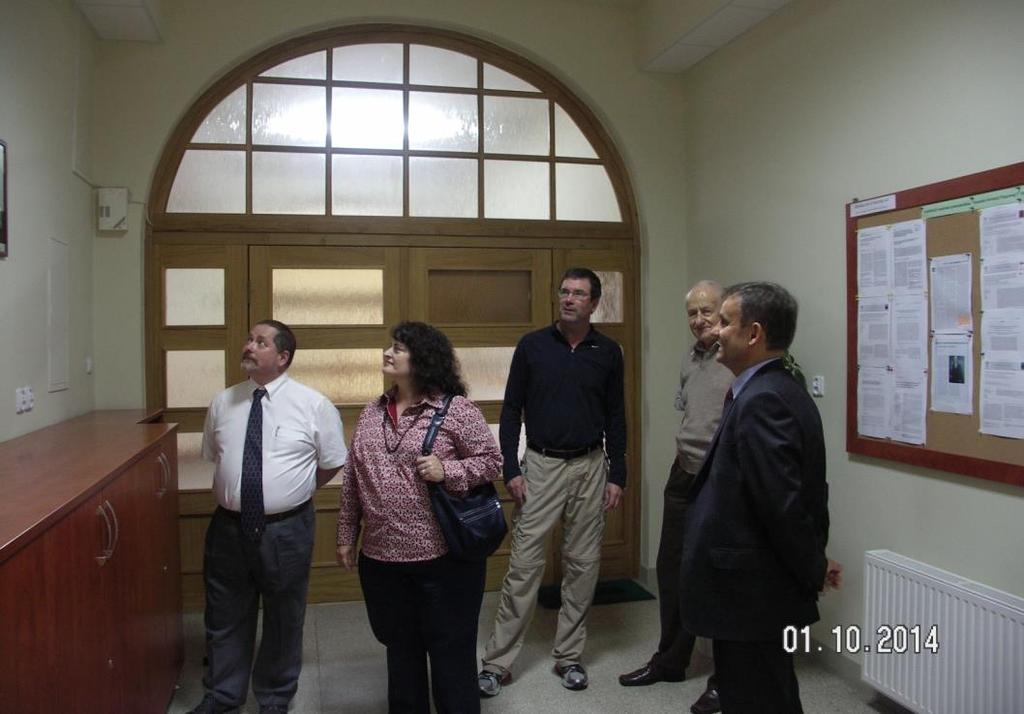 Ponadto, goście brali udział w uroczystości Inauguracji Roku Akademickiego 2014/2015, a także odwiedzili wiele Katedr Wydziału
