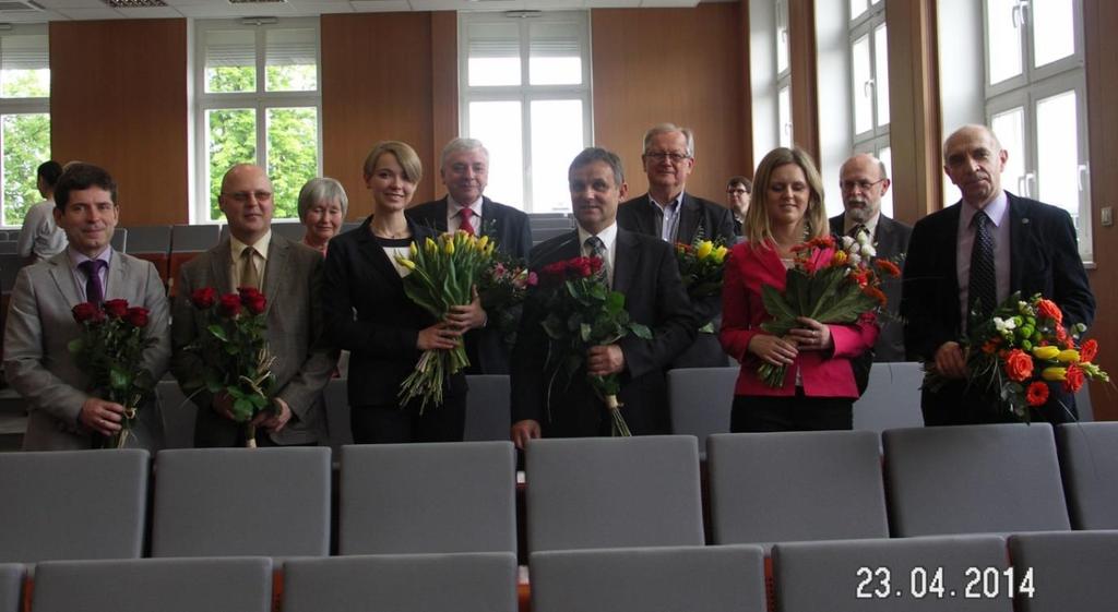 Dnia 23 kwietnia 2014 roku miała miejsce publiczna obrona rozprawy doktorskiej MGR FARM. DOROTY DANIELAK.