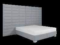 33 długość łóżka 225 cm * Modele i wysokości nóżek na str. 33 łóżko kontynentalne z wezgłowiem 505 str. 42 łóżko kontynentalne z wezgłowiem 503 str.