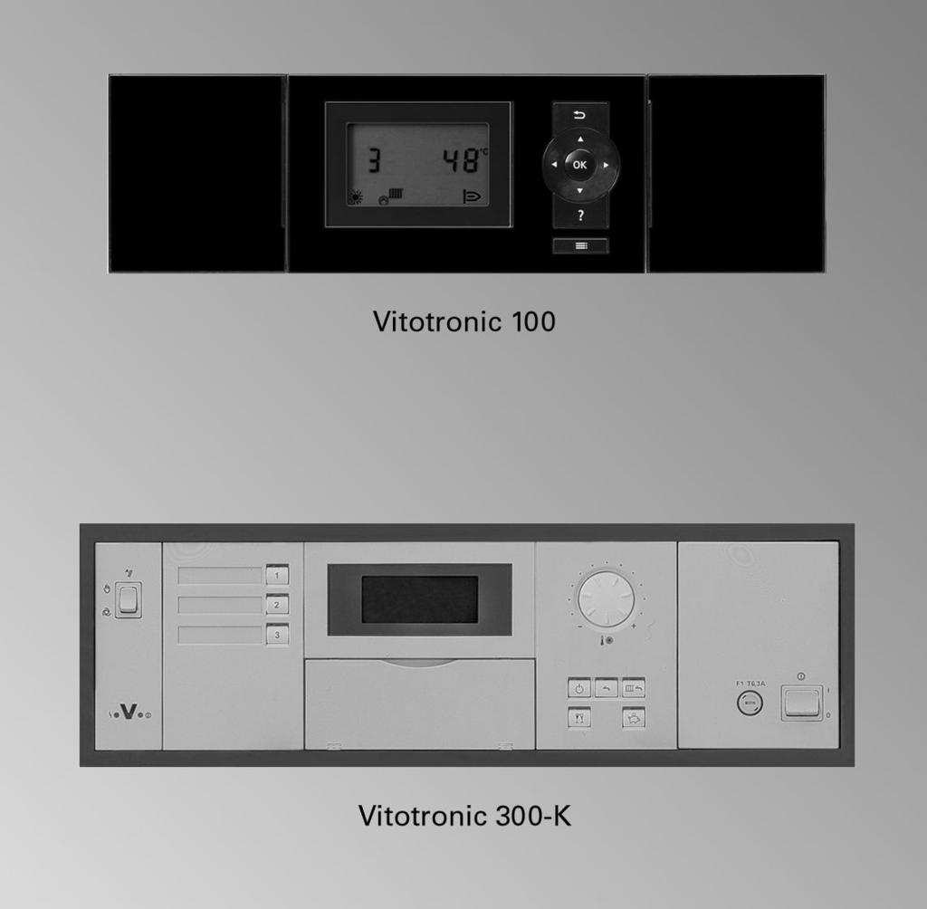 HC1A) oraz regulatorem kaskadowym sterowanym pogodowo (Vitotronic