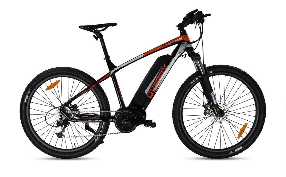 SPORTSMAN PLUS ROWER MTB KOŁA 27,5 PRZERZUTKI 9 biegów SYSTEM ELEKTRYCZNY WYPOSAŻENIE Silnik Bateria Ładowarka Centralny, 250W bezszczotkowy, Bafang Max 48V, Panasonic