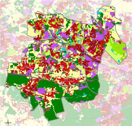 Miasta Chorzów, Ruda Śląska i Świętochłowice wchodzą w skład Metropolitalnego Obszaru Funkcjonalnego - w jego rdzeniu jakim jest Aglomeracja Górnośląska, zgodnie z KPZK 2030 cały ten obszar został