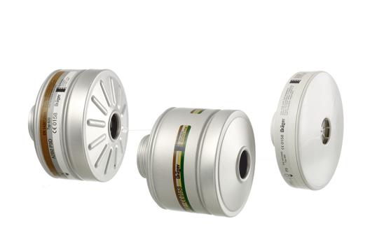 Dräger X-plore 6300 03 Komponenty systemu Filtry Dräger X-plore Rd40 ST-980-2008 Filtry ochrony oddechowej