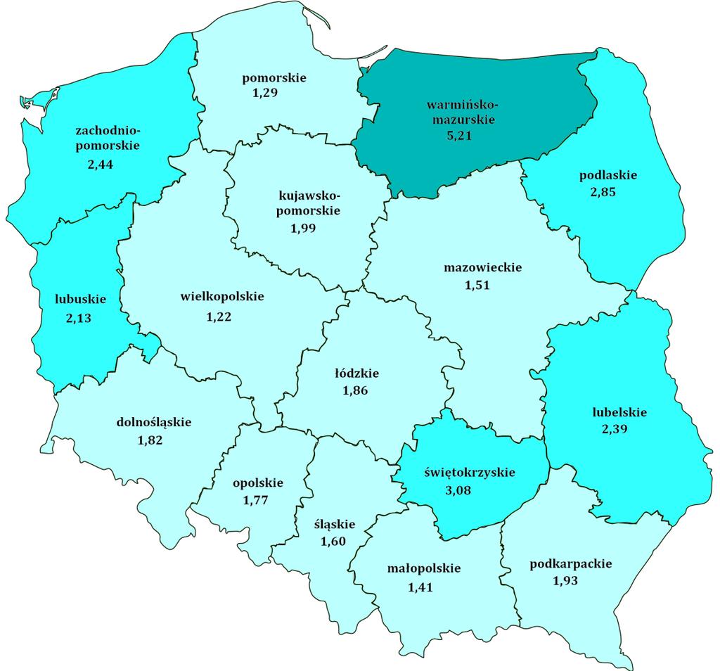 II. Wybrane dane w obszarze przeciwdziałania przemocy w rodzinie (analiza retrospektywna).