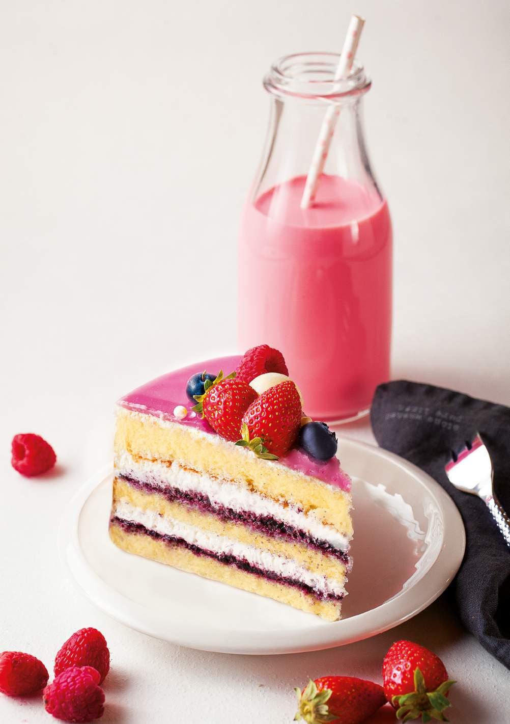 MASCARPONE PRZEŁOŻONE KONFITURĄ DO