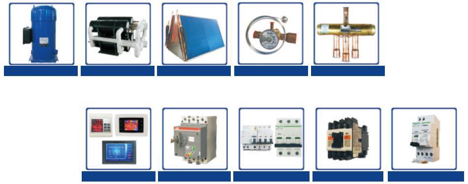 » Komponenty wysokiej jakości POMPA CIEPŁA BASENU CHILLER SERIES T3 Panasonic/Hitachi/Copeland Tytanowy wymiennik ciepła Parownik w układzie V Zawór rozprężny Danfoss Zawór 4-drogowy SANHUA»