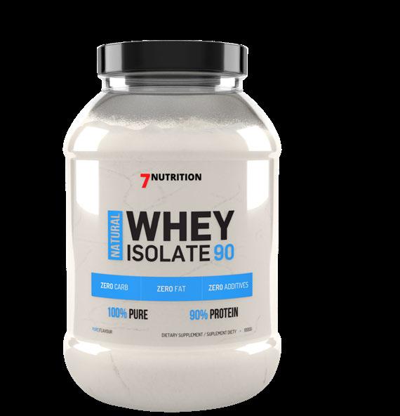 KATALOG PRODUKTÓW NATURAL WPI KATALOG PRODUKTÓW WHEY ISOLATE 90 NATURAL WPI WHEY ISOLATE 90 Natural Whey Isolate to odpowiedź na zapotrzebowanie najbardziej wymagających zawodników i osób, które