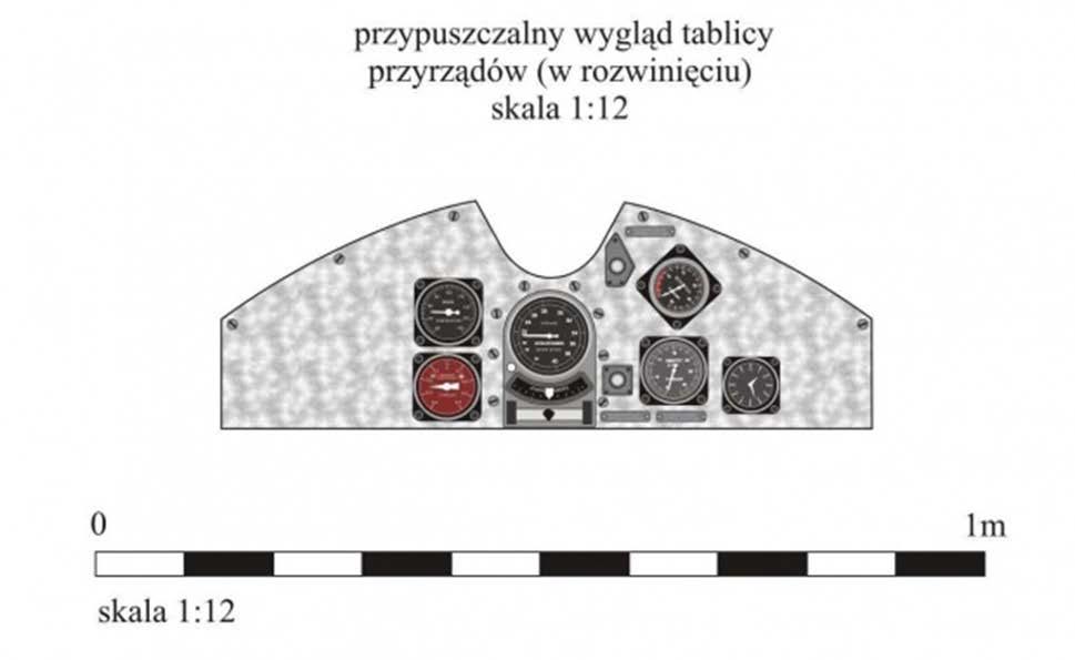 Kadłub kratownicowy z grzbietem oprofilowanym, spawany z rur stalowych, kryty płótnem, przód kadłuba kryty blachą.