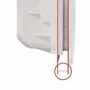 14,5 x 21 cm Gniazdo Retraflex stal nierdzewna RF03 Gniazdo