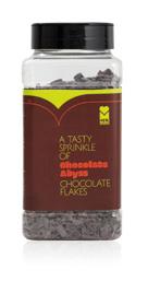 Posypka Chocolate Abyss Fairtrade Dust To nie byle jaka posypka czekoladowa! Granulki cukru pokrywa się kakao w celu wytworzenia drobnych czekoladowych cząstek.