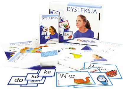 Eduterapeutica Dysleksja Program obejmuje następujące rodzaje ćwiczeń: uzupełnienie wyrazów poprzez dopisywania liter i sylab, sylabizowanie, oddzielanie słów od siebie, budowanie zdań, ćwiczenia z