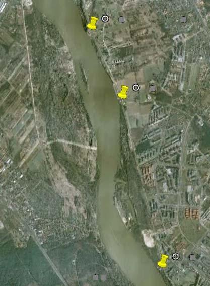 The Vistul River in the re of the Nowodwory distrit in June (phot. A. Prędek) Rys.