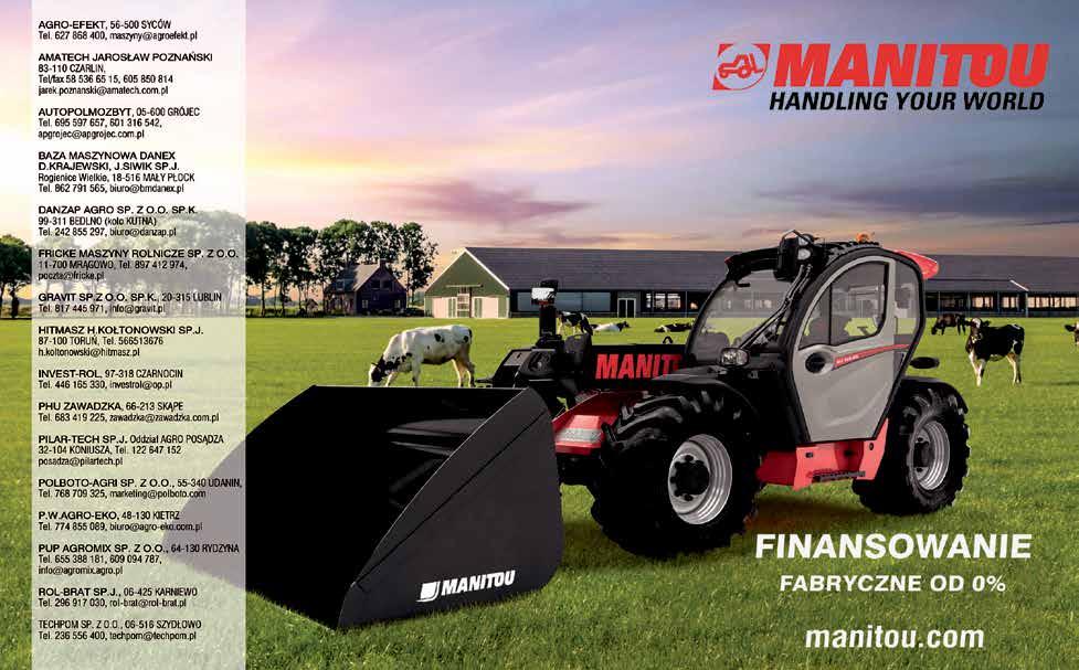 marzec 2019 r. Raport Rolny nr200 RAPORT Mazurskie AGRO SHOW Za nami piąta edycja Wystawy Maszyn Rolniczych Mazurskie AGRO SHOW Ostróda.