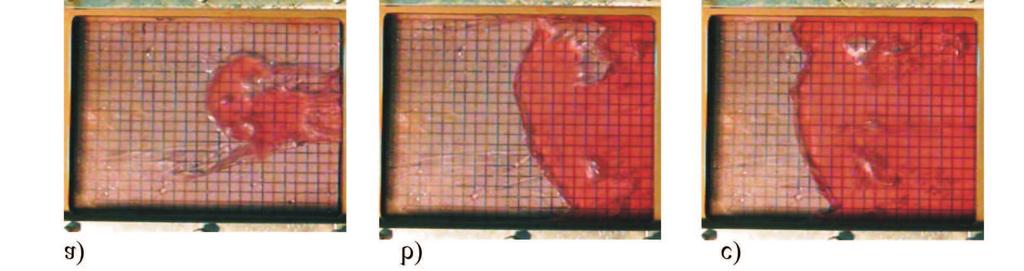 The following markings were used for venting modes in the presented tests: O-O-O full venting total surface of venting openings 52 mm2, venting degree 2.