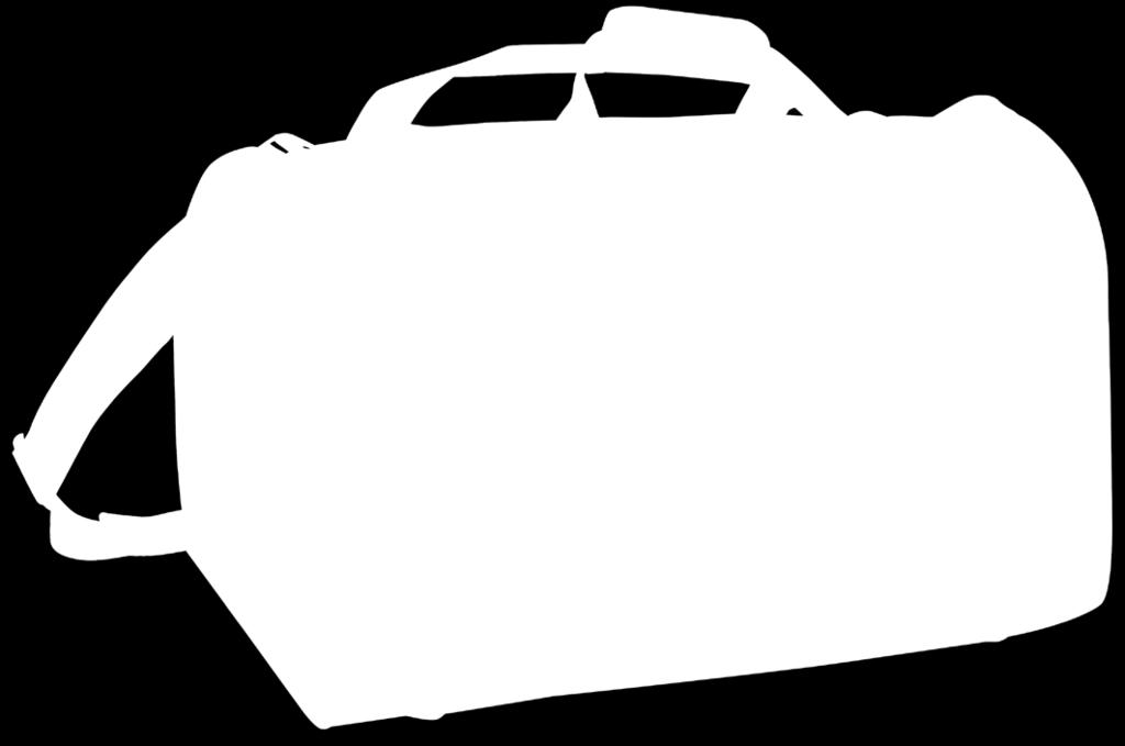 A classic sports bag with a large central pocket.