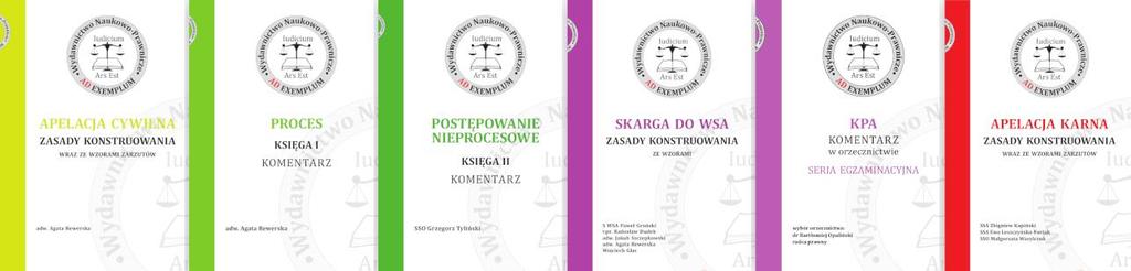 Do każdego tematu konwersatoriów przygotowany jest zestaw obowiązkowych casusów domowych, których prawidłowe rozwiązania są zamieszczane na Państwa indywidualnych kontach w systemie ADEX, a także są