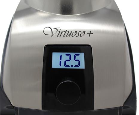 Espresso AeroPress Hario V60 Automatyczne Parzenie Chemex French Press Sugerowane Ustawienia 8 12 15 18 20 28 Uwaga: Częściowo zmielone ziarna kawy mogą pozostać pomiędzy żarnami po wyłączeniu młynka.