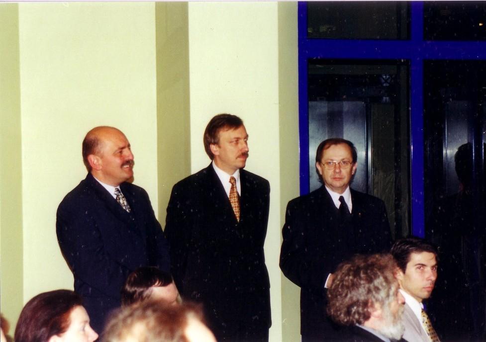 Z Jackiem Kiestrzyniem i Prezydentem Wrocławia Bogdanem
