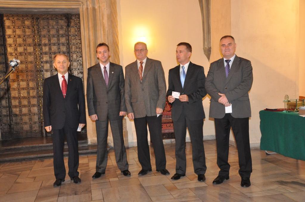 W Ratuszu w części oficjalnej uczestniczyli