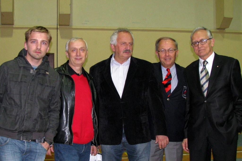 I Puchar Polski Juniorów w szpadzie, od lewej: