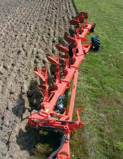 vari-manager PÓŁZAWIESZANY PŁUG Z HYDRAULICZNĄ REGULACJĄ SZEROKOŚCI ROBOCZEJ VARI-MANAGER spełnia oczekiwania dzisiejszego rolnictwa: - Mocna i stabilna konstrukcja - Pełna ochrona elementów pługa: