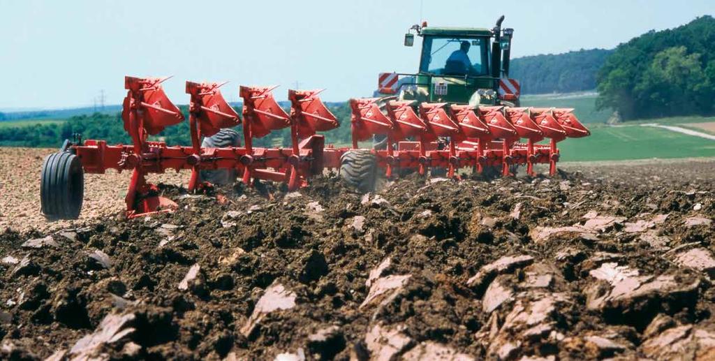 Zmiana SZEROKOŚCI roboczej korpusów 35, 40 i 45 cm Zarówno w modelach ze śrubowm (T), jak i hydraulicznym (NSH) zabezpieczeniem przeciwkamieniowym, zmiana szerokości roboczej