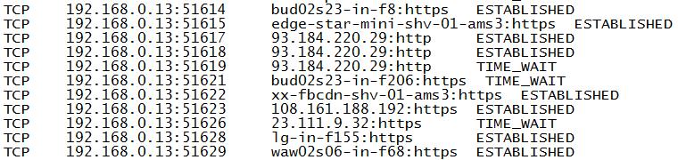 Zadanie 24. Na rysunku przedstawiono fragment wyniku działania programu do testowania sieci. Wskazuje to na zastosowanie sieciowego polecenia testującego A. arp B. route C. tracert D.