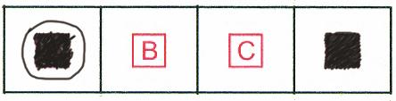 8. Do każdego zadania podane są cztery możliwe odpowiedzi: A, B, C, D. Odpowiada im następujący układ kratek w KARCIE ODPOWIEDZI: 9. Tylko jedna odpowiedź jest poprawna. 10.