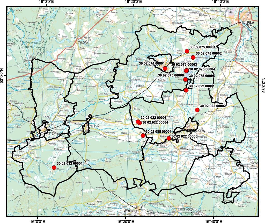 Poza opracowaniami ściśle związanymi z rejestracją osuwisk dokonano również przeglądu Szczegółowych map geologicznych Polski, na których powinny znaleźć się informacje o ewentualnych osuwiskach czy