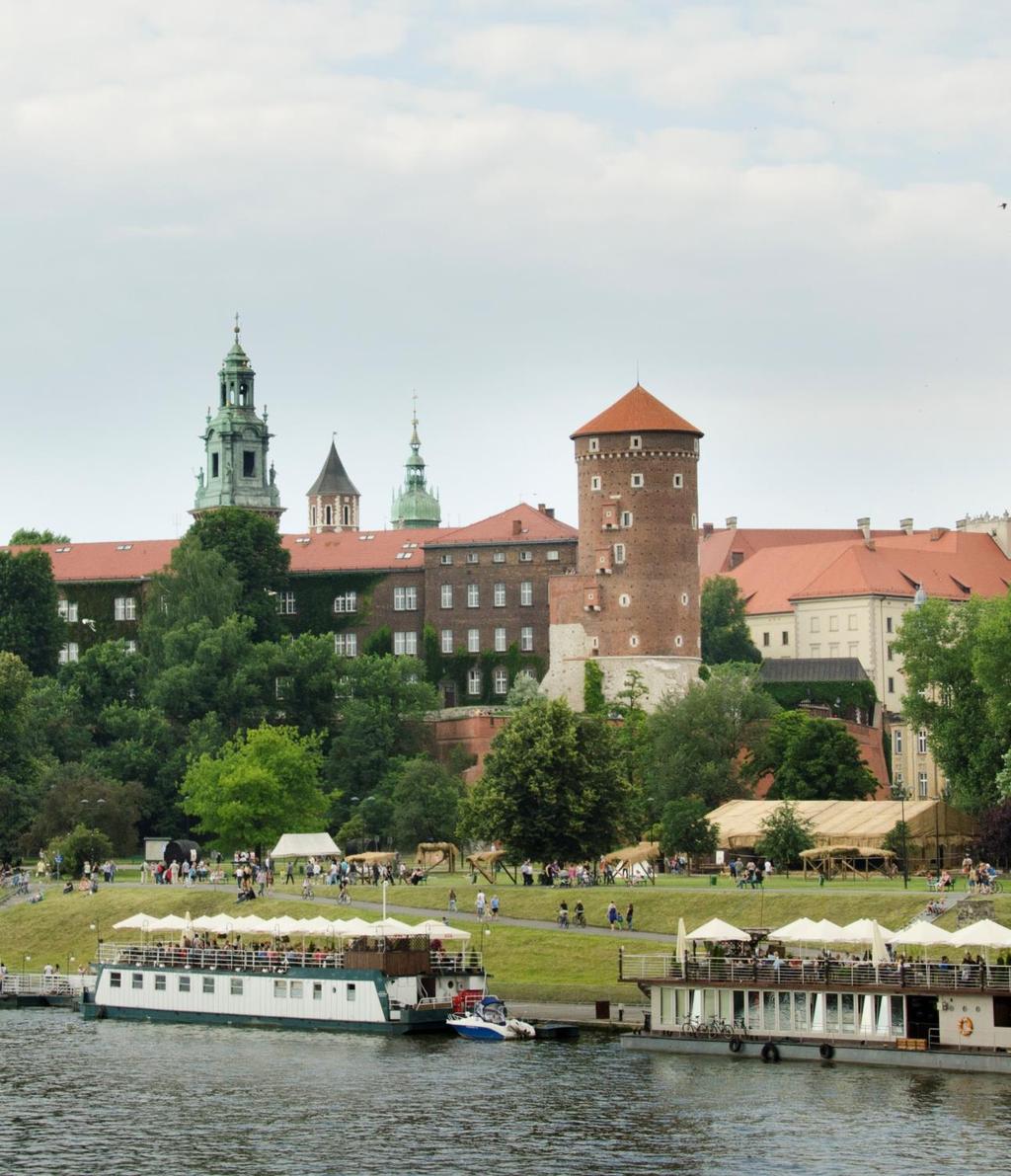 Kraków na tle
