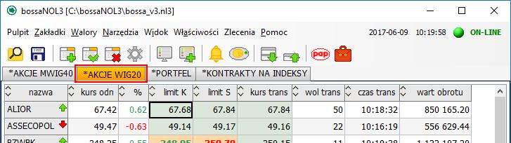 Zmiana kolejności zakładek po przesunięciu w prawo. 5.2.2.8.