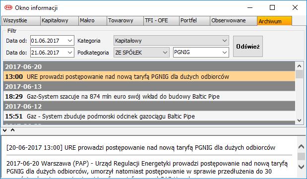 Ważne! Słowa kluczowe powinny być wprowadzane wielkimi literami.