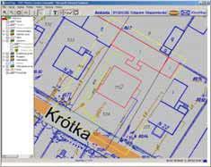 Ilustracja dostpu do treci mapy zasadniczej po dokonaniu zgoszenia Na bazie informacji przekazanych przez geodet,