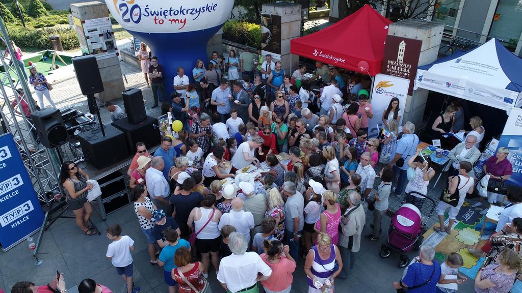 regionu 1 8 czerwca 2018 Świętokrzyskie jakie cudne mieszkańcy świętowali jubileusz regionu Na kieleckim Placu Artystów mieszkańcy województwa świętokrzyskiego świętowali jubileusz swojego regionu 20