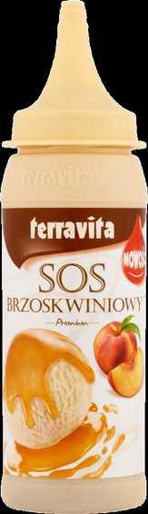 Truskawkowy Adwokat (z dodatkiem alkoholu) Sosy dostępne są: w wygodnej butelce (200g) oraz