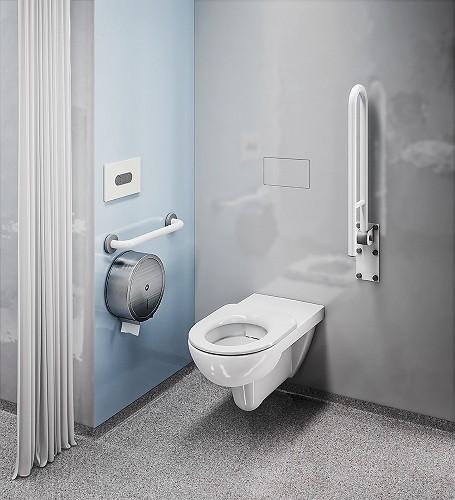 Produkt wykonany z ceramiki (26) MISKA USTĘPOWA DLA NIEPEŁNOSPRAWNYCH Głębokość: 70 cm W
